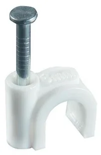 Elektro-Plast Uchwyty mocujące kablowe z gwoździem FLOP-6 100szt 27.06 - Inne akcesoria elektryczne - miniaturka - grafika 3