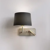 Lampy ścienne - Astro Lighting Kinkiet Side by Side Grande USB nikiel 1406014 - miniaturka - grafika 1