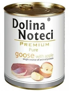 Dolina Noteci Premium Pure gęś z jabłkiem 800g - Mokra karma dla psów - miniaturka - grafika 2