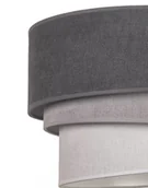 Lampy sufitowe - Trio Euluna Lampa sufitowa Pastell 45cm 3 tony szarości - miniaturka - grafika 1