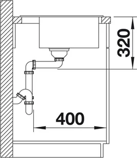 Blanco DALAGO 5 SZAROŚĆ SKAŁY 518848 - Zlewozmywaki - miniaturka - grafika 4