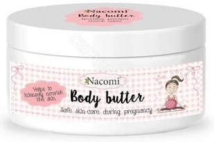 Nacomi Intensywnie pielęgnujące masło do ciała dla kobiet w ciąży 100ml - Pozostałe kosmetyki Nacomi Intensywnie pielęgnujące masło do ciała dla kobiet w ciąży 100ml - Pozostałe kosmetyki - miniaturka - grafika 5