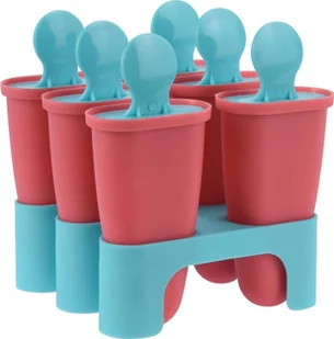 Foremka forma do lodów na patyku lody 6 szt stojak 151702 - Pozostałe akcesoria kuchenne - miniaturka - grafika 5