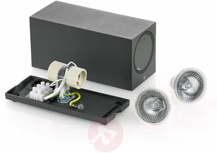 Lampenwelt com Spot zewnętrzny Lavina, GU10, 2-punktowy - Lampy ogrodowe - miniaturka - grafika 5