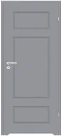 Drzwi wewnętrzne - Classen Skrzydło drzwiowe z podcięciem wentylacyjnym Grifo Szare 60 Prawe - miniaturka - grafika 1