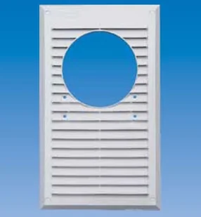 Maxpol Kratka do pochłaniacza 175x295mm fi120mm biała 118 KRA 118 BI - Akcesoria i części do okapów Maxpol Kratka do pochłaniacza 175x295mm fi120mm biała 118 KRA 118 BI - Akcesoria i części do okapów - miniaturka - grafika 1