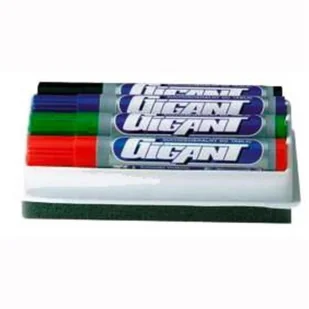 Kamet Marker suchościeralny 4 szt + gąbka A084-45894 - Markery do tablic - miniaturka - grafika 2