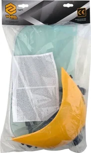 Vorel OSŁONA TWARZY SZYBA Z NAGŁOWIEM - Przyłbice ochronne - miniaturka - grafika 3