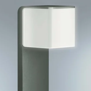 Steinel VSA Van Spijk Lampa słupkowa z czujnikiem GL 80 LED IHF CUBO, antracytowa 055479 - Lampy ogrodowe - miniaturka - grafika 4