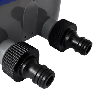 vidaXL vidaXL Elektroniczny automatyczny system nawadniania czasowego z 2 wylotami - Węże ogrodowe i zraszacze - miniaturka - grafika 8