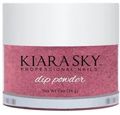 Manicure tytanowy - KIARA SKY KIARA SKY DIP POWDER - D518 V.I.PINK D518 - miniaturka - grafika 1
