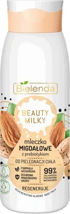 Bielenda Beauty Milky Mleczko migdałowe do ciała 4 - Balsamy i kremy do ciała - miniaturka - grafika 2