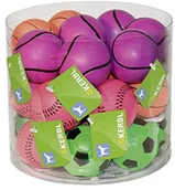Zabawki dla psów - Kerbl neonowe kulki, 6 cm - miniaturka - grafika 1