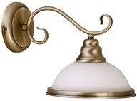 Lampy ścienne - Rabalux Antyczna LAMPA ścienna OPRAWA Kinkiet DO holu ELISETT 2751 Brązowy - miniaturka - grafika 1