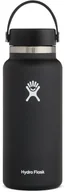 Butelki termiczne - Hydro Flask Butelka termiczna 946 ml Wide Mouth 2.0 Flex Cap Hydro Flask - black W32BTS001 - miniaturka - grafika 1