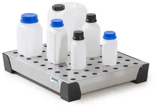 722 DENTA Wanna na małe pojemniki ze stali szlachetnej z blachą perf ze stali szl.,10 l 500x400x95 72279498 79498-uniw - Skrzynki i torby narzędziowe - miniaturka - grafika 2