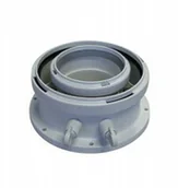 Kominki wentylacyjne - Azb 931 Adapter Cerapur MIDI Junkers kg204 80/125 - miniaturka - grafika 1