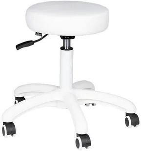 TABORET KOSMETYCZNY AM-303-2 BIAŁY 134992 - Krzesła i taborety kosmetyczne - miniaturka - grafika 5