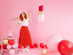 Party Deco Piniata Szminka - 1 szt. - Gadżety na imprezę - miniaturka - grafika 2