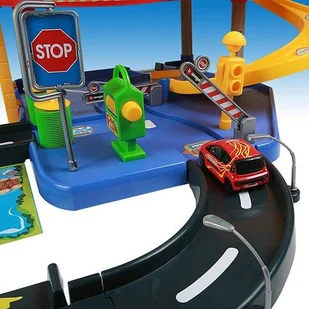 Bburago Street Fire + 2 samochodziki 30025 2991 - Tory, garaże, parkingi - miniaturka - grafika 4