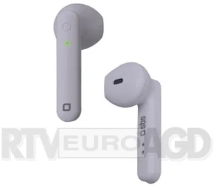 SBS Twin Buds TEEARTWSHOPBTP różowy | - Słuchawki - miniaturka - grafika 2