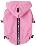 Ubranka dla psów - Puppia puppia peaf-rm03 Base Jumper płaszcz przeciwdeszczowy, różowa, rozmiar L - miniaturka - grafika 1