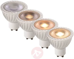 Lucide Reflektor LED GU10 5W dim to warm, biały - Żarówki LED - miniaturka - grafika 2