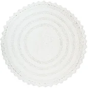 Dywaniki łazienkowe - DII oceanique można prać w pralce, 100% tkany bawełna okrągły dywanik łazienkowy miękkie i chłonne, blisko Vanity, wannie lub pod prysznic, 71,1 cm Dia, Mauve CAMZ35690 - miniaturka - grafika 1