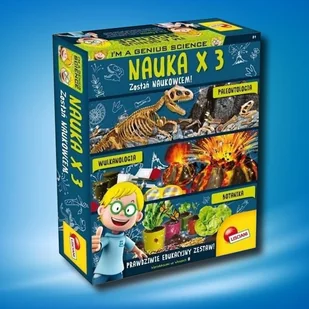 IM a Genius Science Nauka x3 Zostań naukowcem - Mały naukowiec - miniaturka - grafika 3
