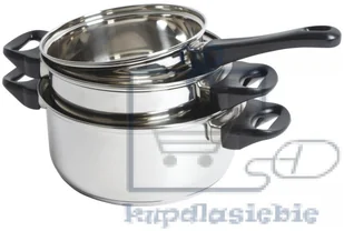 Bo-Camp Zestaw garnków ze stali nierdzewnej - Kuchnia turystyczne i akcesoria - miniaturka - grafika 3