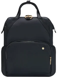 Pacsafe Citysafe CX, plecak dzienny, torba z uchwytami, plecak z zabezpieczeniem przed kradzieżą, czarny/czarny - Plecaki - miniaturka - grafika 10