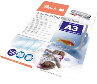 Peach Folia do laminowania A3 303x426mm 100mic 100 Arkuszy 510297 - Folie do laminatora - miniaturka - grafika 2