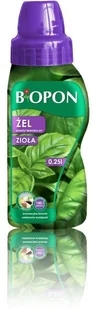 Biopon Nawóz mineralny w żelu do ziół, butelka 250ml, marki - Nawozy ogrodnicze - miniaturka - grafika 2