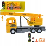 Samochody i pojazdy dla dzieci - Duży Zestaw dźwig Światło, Dźwięk Cpn dla dzieci - miniaturka - grafika 1