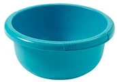 Miski i półmiski - Curver 227930 miska do mycia, okrągły, 10,5 L, tworzywo sztuczne, turkusowa, 37,5 x 37,5 x 15,9 cm 01815-X34-04 - miniaturka - grafika 1