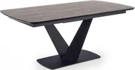 Stoły - Halmar Stół rozkładany VINSTON ciemny popiel/czarny - miniaturka - grafika 1