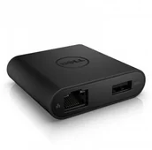 Adaptery i przejściówki - Dell Adapter - USB-C to HDMI/VGA/Ethernet/USB 3.0 (DA200) 470-ABRY - miniaturka - grafika 1