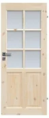 Drzwi wewnętrzne - Radex Skrzydło drzwiowe LONDYN LUX 80 prawe - miniaturka - grafika 1