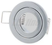 Oprawy, klosze i abażury - LED line Oprawa wodoodporna MR11 okrągła chrom 249273 - miniaturka - grafika 1