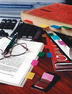 Post-It 3M Zakładki indeksujące (680-23), PP, 25x43mm, 50 kart., jaskrawoniebieskie 3M-70071392768 - Zakładki indeksujące - miniaturka - grafika 3