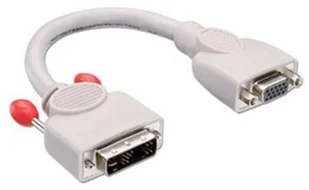 Lindy Kabel DVI-A/D-Sub 0.2m 41222 - Adaptery i przejściówki - miniaturka - grafika 2