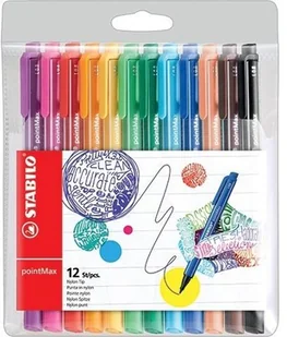 STABILO Stabilo 488/12  01 felt Pen, pointmax, sortowane, do wyboru 488/12-01 - Flamastry - miniaturka - grafika 2