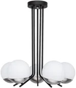 Lampy sufitowe - Jupiter 1724 - Żyrandol SANTA 5xE14/40W/230V chrom - miniaturka - grafika 1