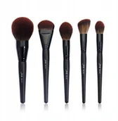 Pędzle do makijażu - Jessup Zestaw 5 pędzli T273 Black Face Collection - miniaturka - grafika 1