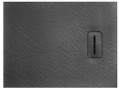 Brodziki prysznicowe - Rea STONE brodzik kwadratowy kamienny 90x90cm szary STONE - miniaturka - grafika 1