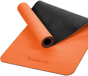 Movit POMARAŃCZOWA MATA TPE 190x60x0,6cm DO GIMNASTYKI - Maty do ćwiczeń - miniaturka - grafika 7