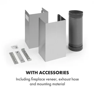 Klarstein Silver Lining 60 (CGCH2-SilvLining-60) - Okapy kuchenne - miniaturka - grafika 10