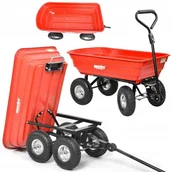 Taczki - Przyczepka Wózek Ogrodowy Transportowy 250KG 52145 - miniaturka - grafika 1