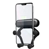 Uchwyty samochodowe do telefonów - Omega UNIVERSAL CAR AIR VENT HOLDER GRAVITY SPIDER BLACK 45013 OUCHAVS - miniaturka - grafika 1