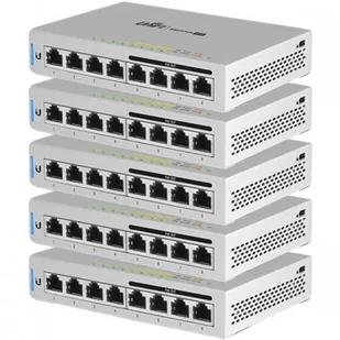 Ubiquiti US-8-60W-5 Switch UniFi 5-pack US-8-60W-5 - Switche - miniaturka - grafika 2